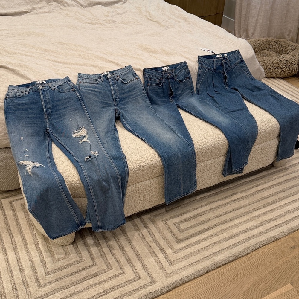 Re/Done Size 26 Classic Blue Bundle